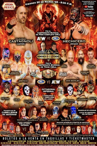 Poster for CMLL Homenaje a 2 Leyendas 2026