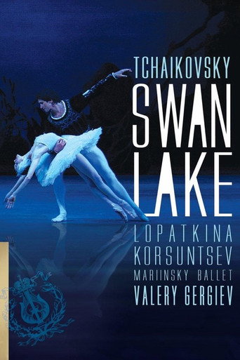 Poster for Pyotr Tchaikovsky Ballet 'Swan Lake' 2007 at the Mariinsky Theatre in St Petersburg