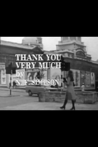 Poster for Thank You Very Much