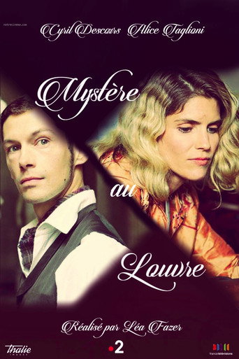 Poster for Mystery at the Louvre Museum
