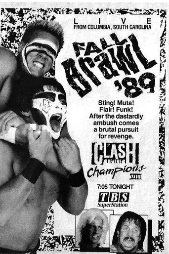 Poster for NWA Clash of The Champions VIII: Fall Brawl '89