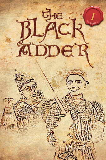 The poster for The Black Adder
