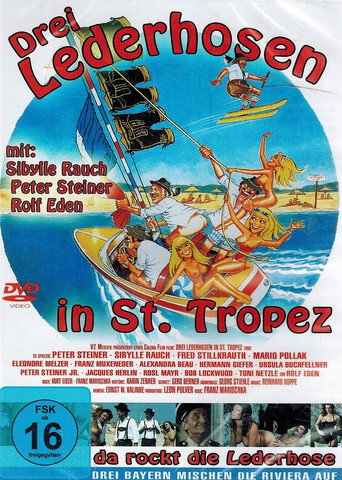 Poster for Three Lederhosen in St. Tropez