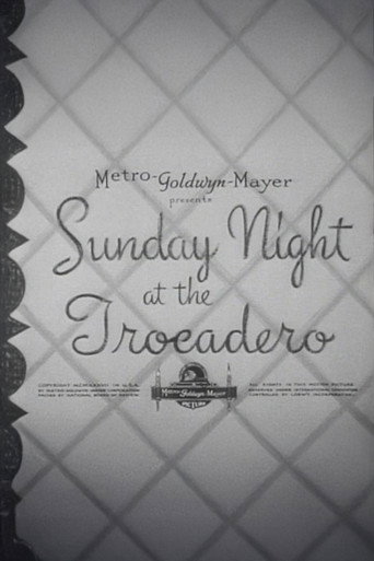 Poster for Sunday Night at the Trocadero