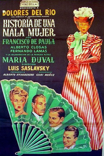 Poster for Historia de una mala mujer