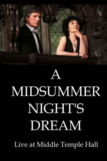Poster for A Midsummer Night's Dream Live at Middle Temple Hall