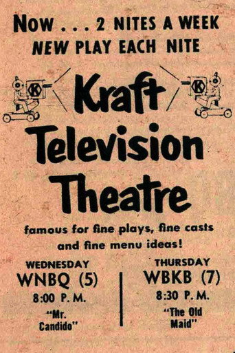 Poster for Kraft Television Theatre