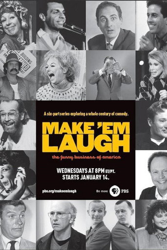 Poster for Make 'Em Laugh: The Funny Business of America