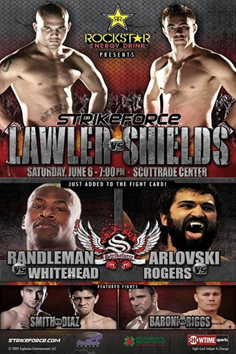 Poster for Strikeforce: Lawler vs. Shields