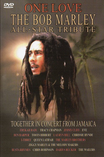 Poster for One Love: The Bob Marley All-Star Tribute