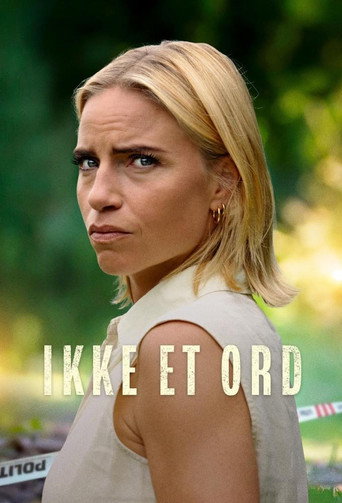 Poster for Ikke et ord