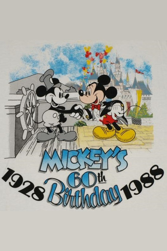 Poster for Mickey's 60th Birthday