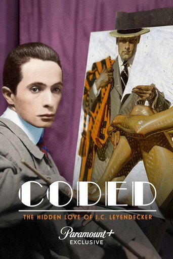 Poster for Coded: The Hidden Love of J.C. Leyendecker