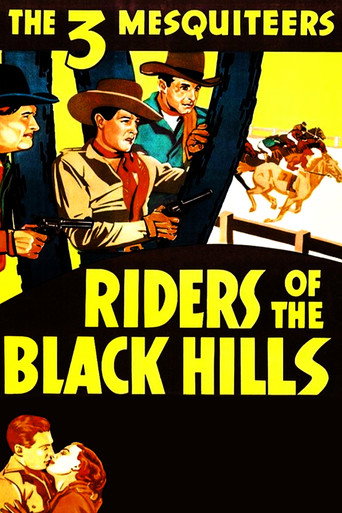 Poster for Riders of the Black Hills