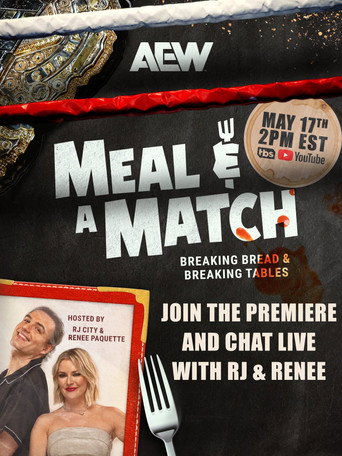 Poster for AEW: Meal & a Match