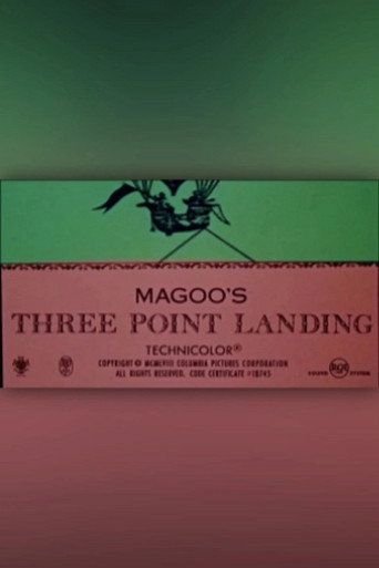Poster for Magoo’s Three-Point Landing