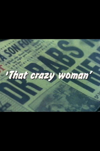 Poster for 'That Crazy Woman'