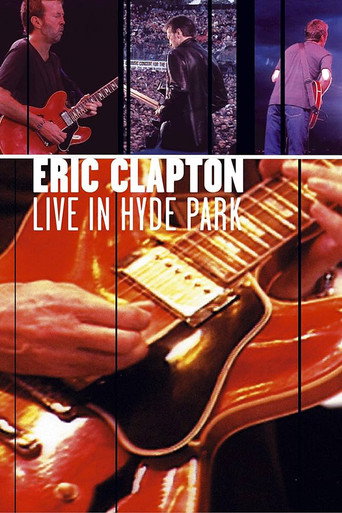 Poster for Eric Clapton - Live in Hyde Park