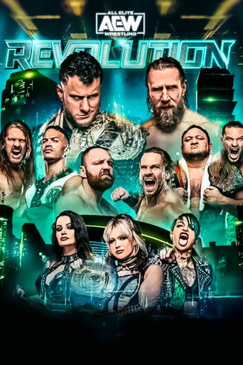 Poster for AEW Revolution 2023