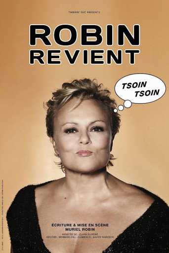 Poster for Muriel Robin - Robin revient, tsoin, tsoin