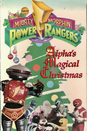 Poster for Mighty Morphin Power Rangers: Alpha's Magical Christmas