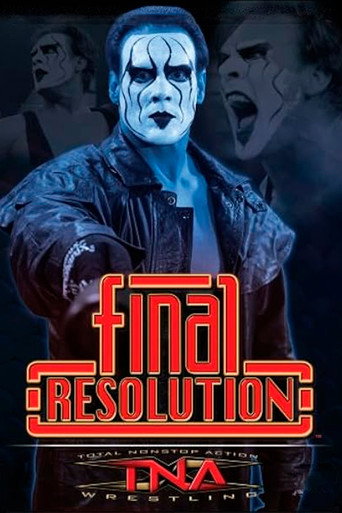 Poster for TNA Final Resolution 2006