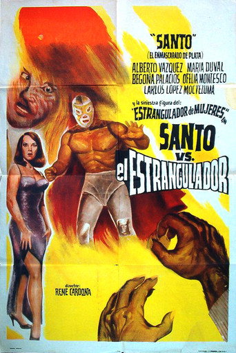 Poster for Santo vs. the Strangler