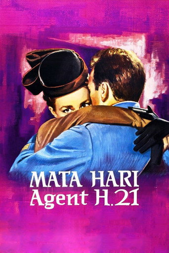Poster for Mata Hari, Agent H21