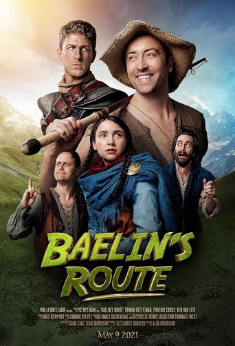 Poster for Baelin's Route - An Epic NPC Man Adventure