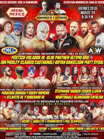 Poster for CMLL Homenaje a Dos Leyendas 2024Â