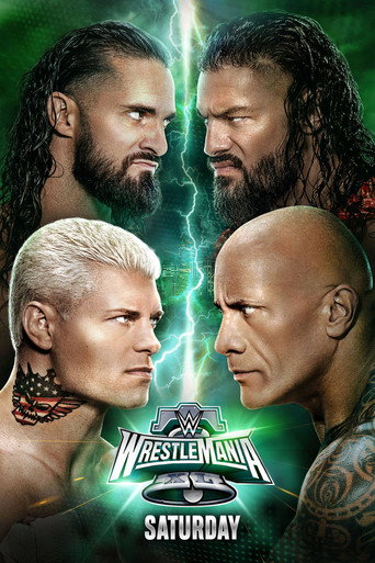Poster for WrestleMania XL Saturday