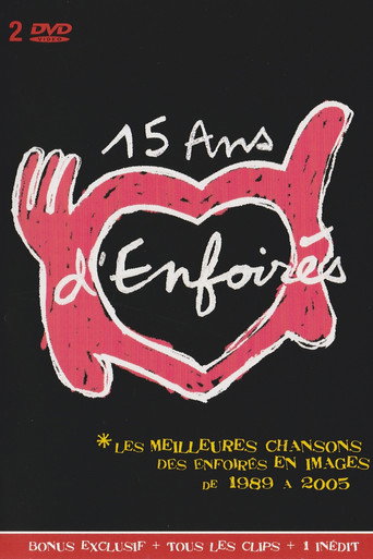 Poster for Les Enfoirés, 15 ans d'Enfoirés