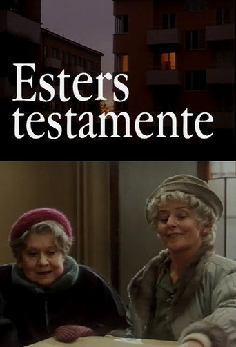 Poster for Esters testamente