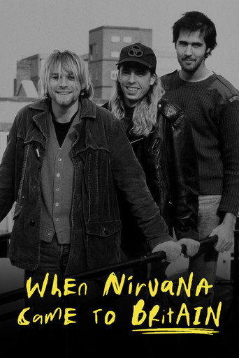 Poster for When Nirvana Came to Britain
