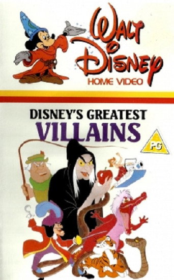 Poster for Disney's Greatest Villains
