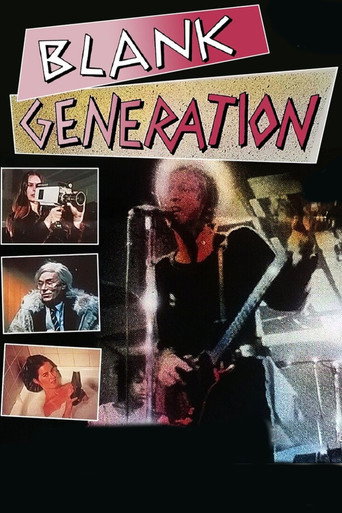 Poster for Blank Generation