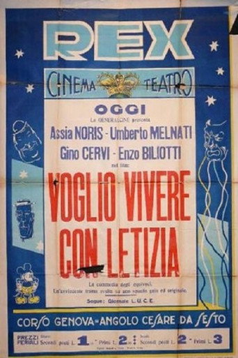 Poster for Voglio vivere con Letizia