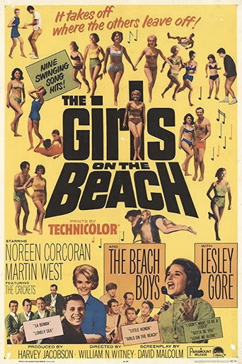 Poster for The Girls on the Beach