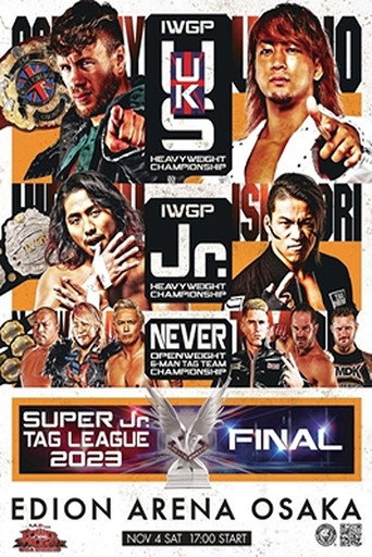 Poster for NJPW Power Struggle ~ Super Junior Tag League 2023
