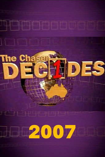The poster for The Chaser Decides: 2007