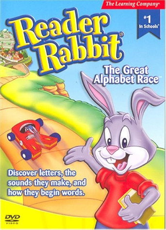 Poster for Reader Rabbit: The Great Alphabet Race