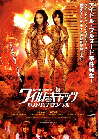 Poster for Secret Undercover Agent: Wild Cats In Strip Royale