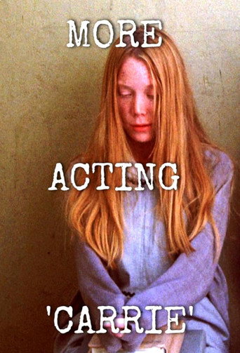 Poster for More Acting 'Carrie'