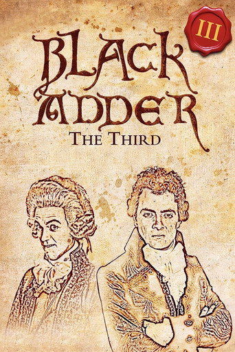 The poster for Blackadder the Third