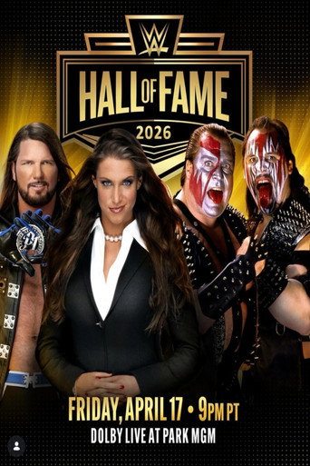 Poster for WWE Hall Of Fame 2026