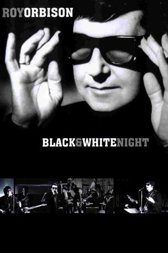 Poster for Roy Orbison and Friends: A Black and White Night