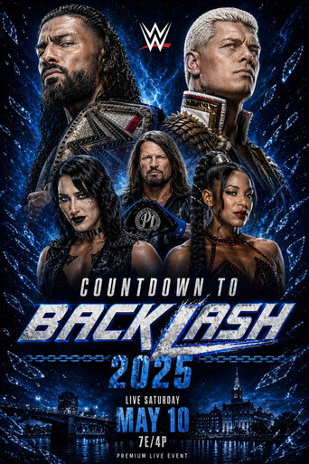 Poster for Countdown to WWE Backlash 2025