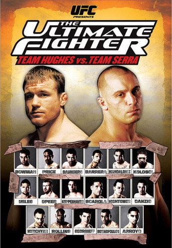 The poster for Team Hughes vs. Team Serra