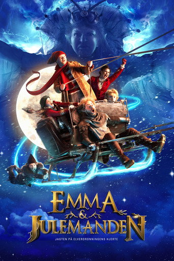 Poster for Emma og Julemanden - Jagten på Elverdronningens hjerte