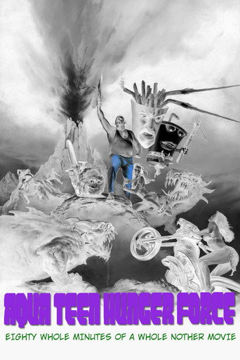 Poster for Aqua Teen Hunger Force Eighty Minutes of a Whole Nother Movie
